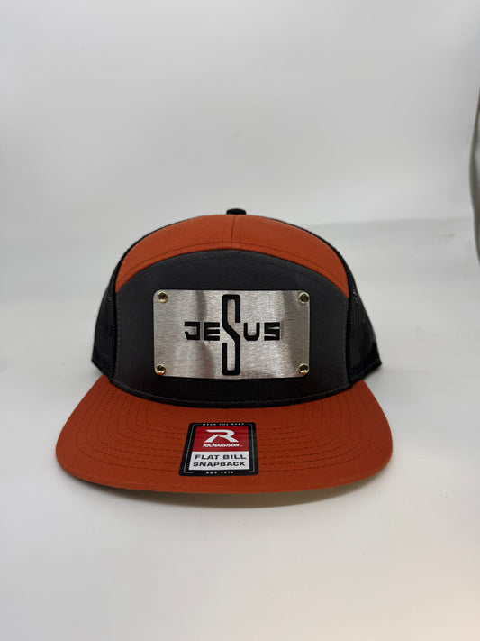 Richardson 7 panel, Jesus badge
