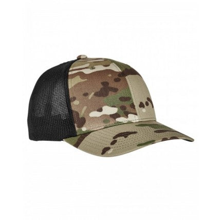 Yupoong 6511MC Caps - Adult Flexfit® Multicam® Trucker Mesh Cap