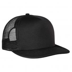 District DT624 Flat Bill Snapback Trucker Cap - Color Options