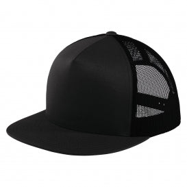 Sport-Tek STC38 Yupoong 5-Panel Classic Trucker Mesh Back Cap