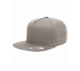 Y6007 Adult 5-Panel Cotton Twill Snapback Cap - Yupoong Caps